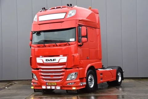 DAF XF480 SSC 4x2 - NEW TACHO - 839 TKM - PARK. AIRCO - NAVI - SPECIAL INTERIOR - 2 x FUEL TANKS - ALCOA'S - TOP CONDITION -