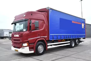 Scania P P280 NGS 6X2*4 - NEW TACHO - SLIDING CURTAINS/ROOF - 251 TKM - WHEELBASE: 515 CM - DHOLLANDIA - TOP CONDITION -