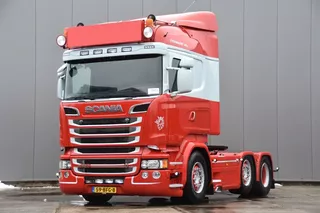 Scania R R520 HL V8 6x2/4 - EURO 6 - AUT. GEARBOX - AIRCO - CAB HEATER - LEATHER SEATS - GOOD CONDITION -