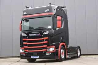 Scania R R520 V8 NGS 4x2NB - HYDRAULIC SYSTEM - RETARDER - 384 TKM - FULL AIR - PARK. AIRCO - LEATHER SEATS - ALCOA'S - LED -