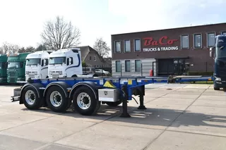 Van Hool A3C002 - ADR FL - 20 FT SWAP - LIFT AXLE - BPW AXLES - DISC BRAKES - 3180 KG EMPTY WEIGHT !