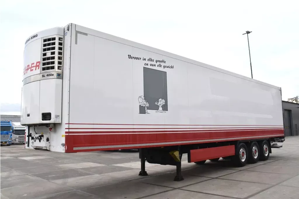 Krone SD + THERMO KING SL-400e - DHOLLANDIA - SAF AXLES - DISC BRAKES - SMARTBOARD - ALCOA'S -
