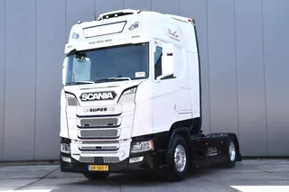 Scania S S500 NGS 4x2NB - NEW TACHO - RETARDER - FULL AIR/4 POINT AIR REAR - PARK. AIRCO - LEATHER SEATS - 2 x FUEL TANKS - LED -