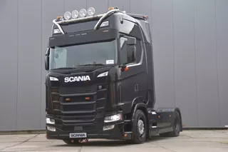 Scania S S500 NGS 4x2NB - NEW TACHO - HYDRAULIC SYSTEM - FULL AIR - RETARDER - PARK. AIRCO - LEATHER SEATS - LED -