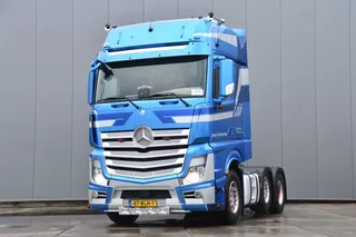 Mercedes-Benz Actros 2545 6x2 - NEW TACHO - AIRCO - CAB HEATER - DIFF. LOCK - 2 BEDS - TOP CONDITION -