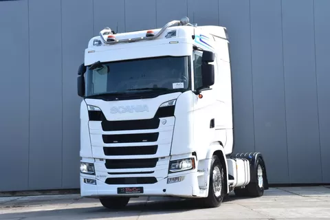 Scania S S500 NGS 4x2NB - NEW TACHO - ADR FL - HYDRAULIC SYTEM - RETARDER - FULL AIR/ 4 POINT REAR - LEATHER SEATS - ALCOA'S - LED -