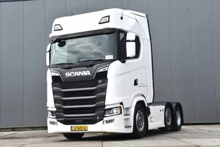 Scania S S530 NGS V8 SUPER 6x2/4NB - AS GOOD AS NEW - ONLY 73 TKM - HYDRAULIC SYSTEM - NEW TACHO - FULL AIR - PARK. AIRCO - LEATHER SEATS - LED LIGHTS -