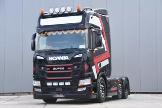 Scania R R450 NGS 6x2/4 - NEW TACHO - RETARDER - 681 TKM - ACC - NAVI - LEATHER SEATS - 2 x FUEL TANKS - TOP CONDITION -