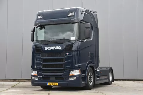 Scania S S450 NGS 4x2NB - EURO 6 D - RETARDER - 919 TKM - FULL AIR - ACC - PARK. AIRCO - 2 x FUEL TANKS - GOOD CONDITION -