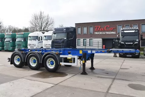 LAG O-3-CC - 20FT SWAP - ADR FL - ALCOA - BPW AXLES - DISC BRAKES - EMPTY WEIGHT 3080 KG!!