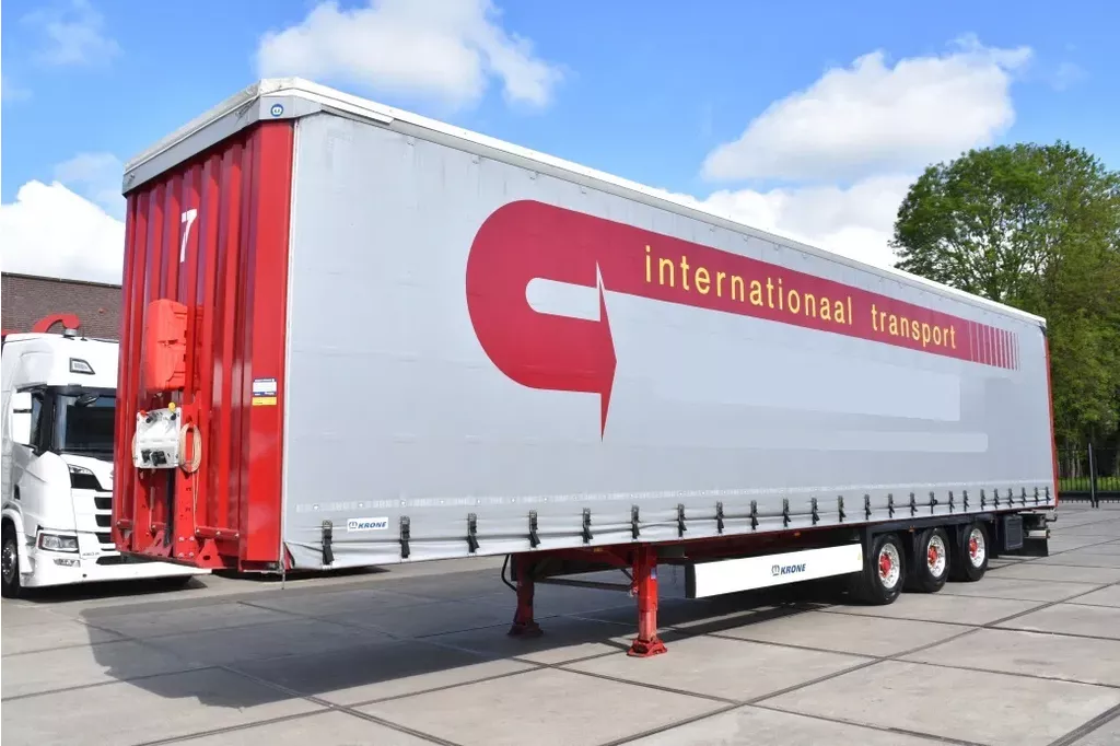 Krone SD - MEGA - SLIDING CURTAINS/ROOF - BPW AXLES - DISC BRAKES - ALCOA DURA BRIGHT - EXCELLENT CONDITION -