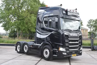 Scania R R520 V8 NGS 6x2/4 - 701 TKM - NAVI - LEATHER SEATS - ALCOA'S - LED LIGHTS - TOP CONDITION -