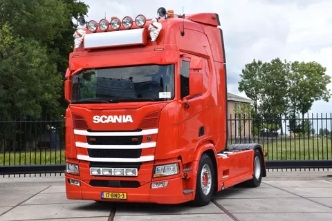 Scania R R450 NGS 4x2NB - RETARDER - NEW TACHO - FULL AIR - PARK. AIRCO - PTO - LEATHER SEATS - 2 x FUEL TANKS - EXCELLENT CONDITION -