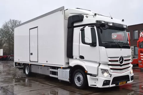 Mercedes-Benz Actros 1836 4x2 - NEW TACHO - EURO 6 - 233 TKM - AIRCO - CAB HEATER - ELEVATOR - WHEELBASE: 580 CM - GOOD CONDITION -