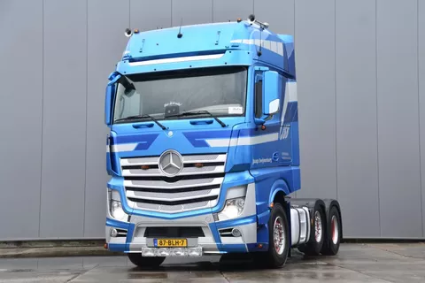 Mercedes-Benz Actros 2545 6x2 - NEW TACHO - AIRCO - CAB HEATER - DIFF. LOCK - 2 BEDS - TOP CONDITION -