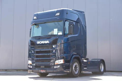 Scania S S450 NGS 4x2NB - NEW TACHO - RETARDER - EURO 6D - 837 TKM - ACC - FULL AIR - PARK. AIRCO - 2 x FUEL TANKS - TOP CONDITION -