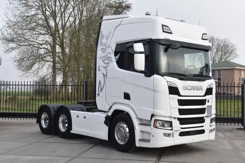 Scania R 460 NGS 6x4NB - SUPER - FULL AIR - RETARDER - 148 TKM - PARK. AIRCO - HYDRAULIC SYSTEM - LED - LEATHER SEATS - EXCELLENT CONDITION -