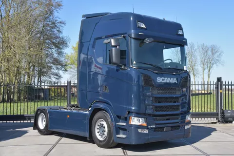 Scania S S450 NGS 4x2NB - RETARDER - 753 TKM - FULL AIR - PARK. AIRCO - 2 x FUEL TANKS - GOOD CONDITION -