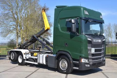 Scania S S500 NGS 6x2*4 - HOOKLIFT SYSTEM - RETARDER - 313 TKM - PARK. AIRCO - WHEELBASE: 475 CM - PTO - GOOD CONDITION -