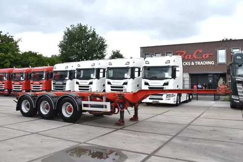 Pacton T3-010 - BPW AXLES - DRUM BRAKES - 2 LIFT AXLES - 2 x EXTENDABLE -